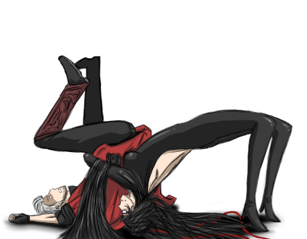 Dante vs Bayonetta
