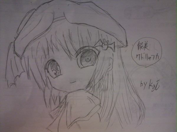 能美クドリャフカ　ラフ絵 微修正
