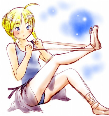 ぽわんとのじゅんび。