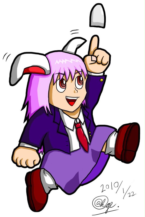 バニーマリオ鈴仙