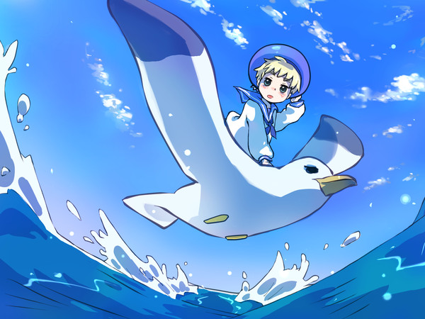 シーくん空を飛ぶ