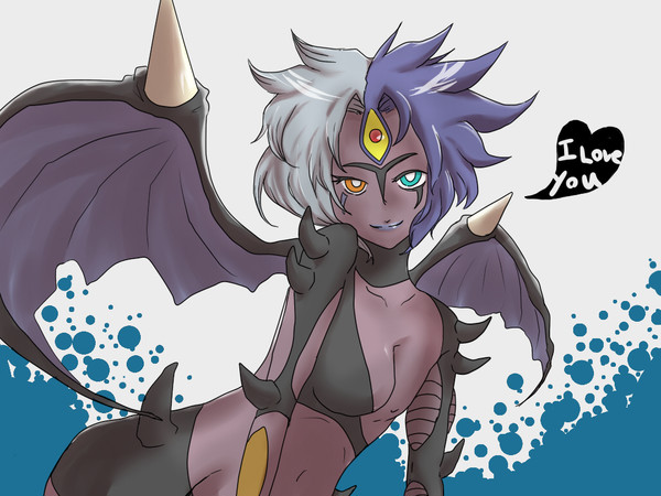 最近ユベルのかわいさに気づいたので