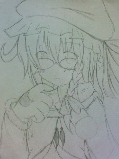 魔理沙　落書き