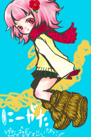 新潟【描いてみた】制服で