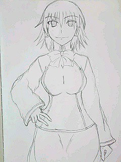 落書きルキア 修正