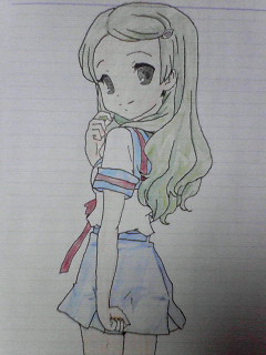 喜緑さん　模写