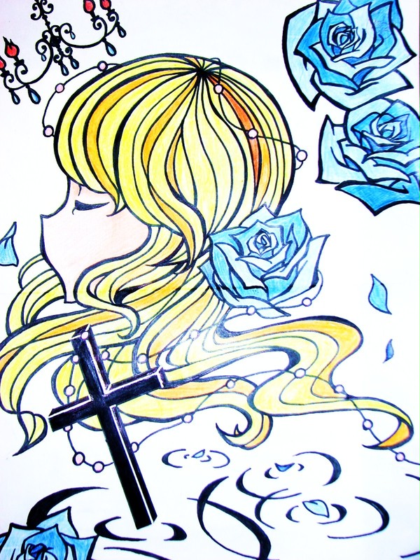 blue rose