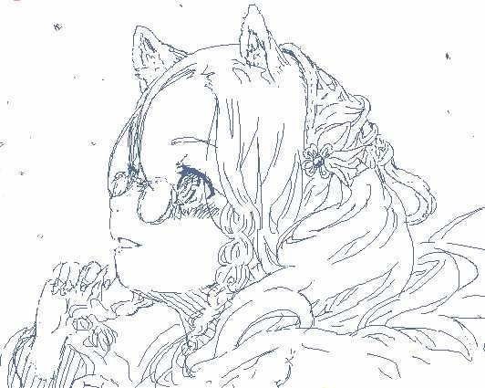 ゆきをみるめがねねここ