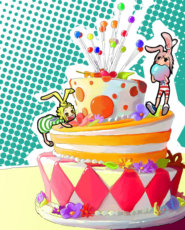 cake+監獄兎