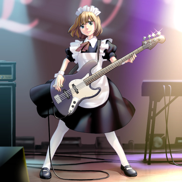 ベースなメイドさん塗ってみた