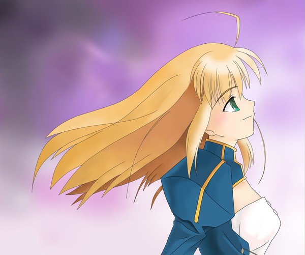 Fate/stay nightのセイバーさん