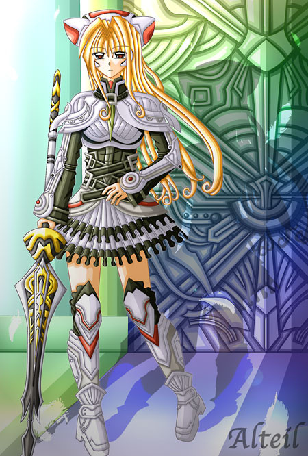 戦闘用魔法少女「騎士型」