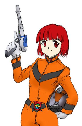 MAT隊員少女