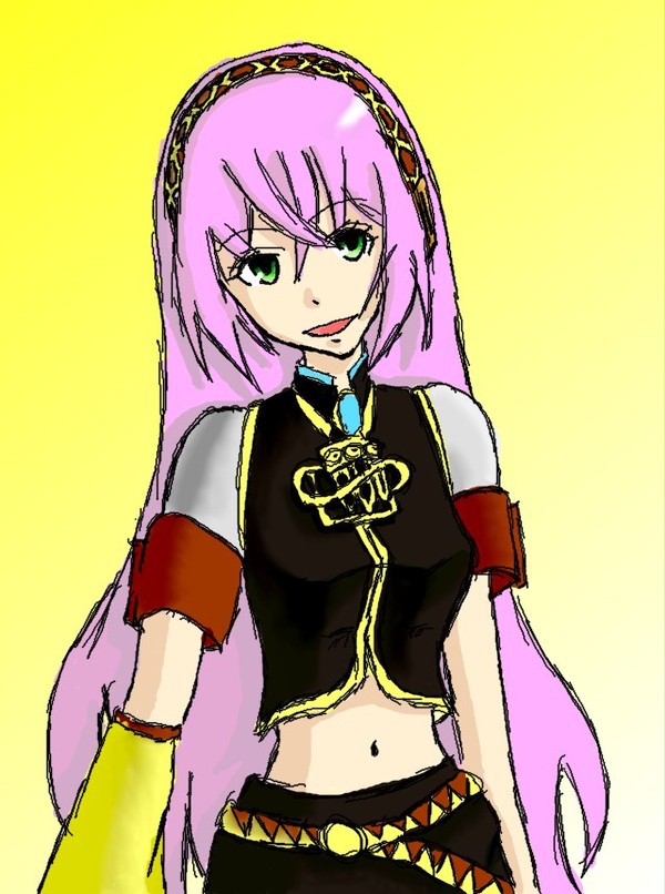 巡音ルカ＊初書き