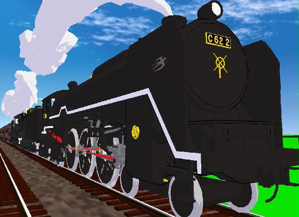 C62+D51重連