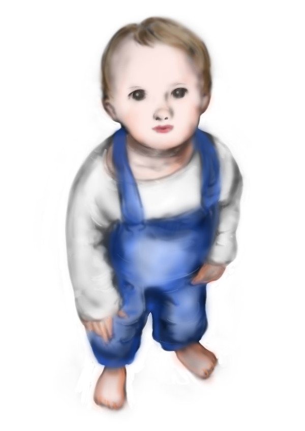 見上げて笑って。