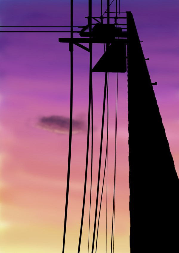 夕暮れ３