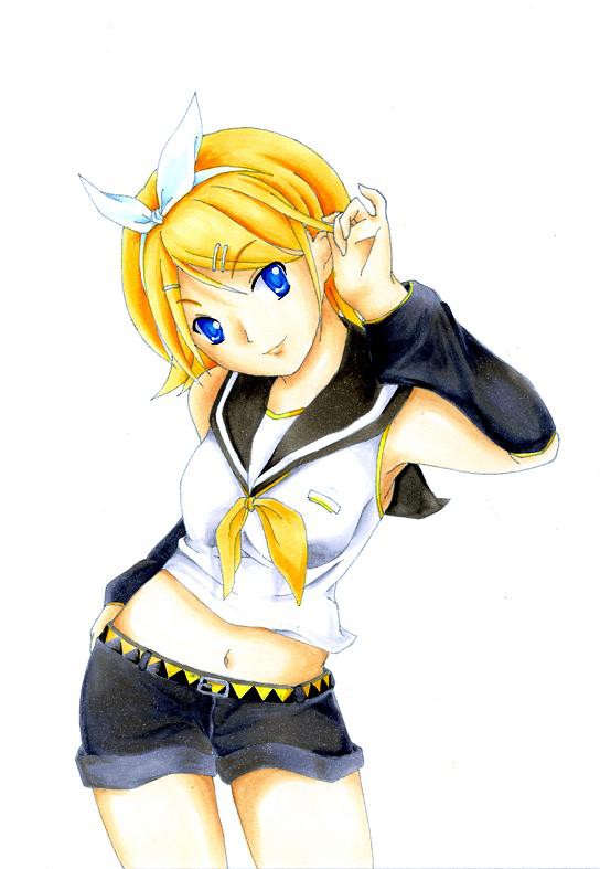 鏡音さん。