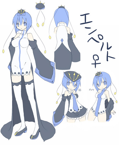 擬人化エンペルト♀