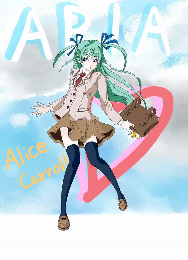 【ARIA】アリスちゃん＊落書き有【塗ってみた】