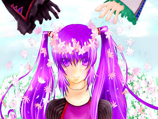 花の咲く丘で