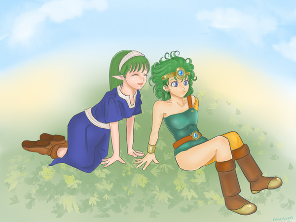 DQ4成人おめでとう絵（の気持ちで）