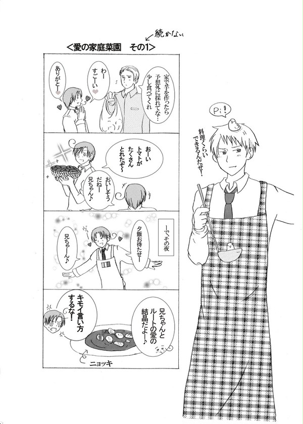 愛の家庭菜園　その１（注：微腐）