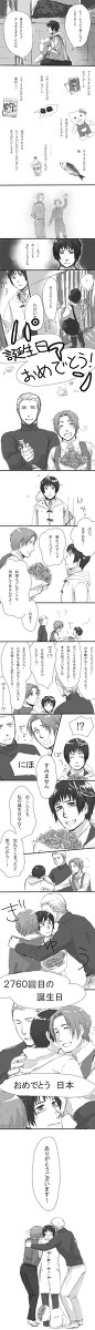【ヘタリア】2670回目の誕生日