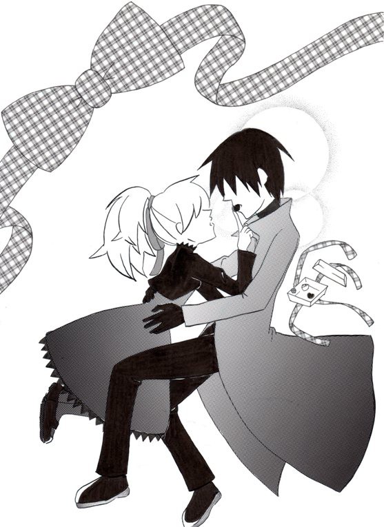 黒の死神にチョコを・・・