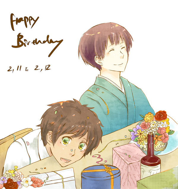 二人ともおめでとー！