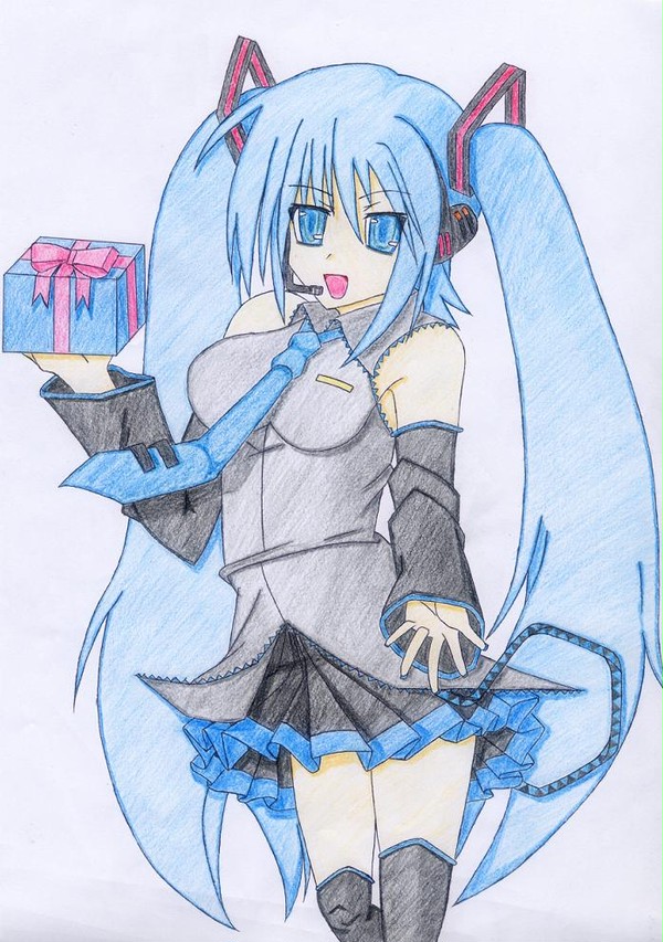 誕生日用に初音ミク