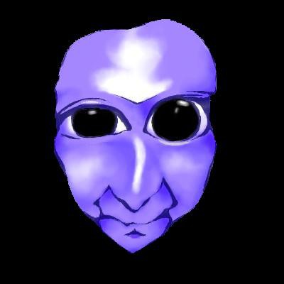青鬼さん。