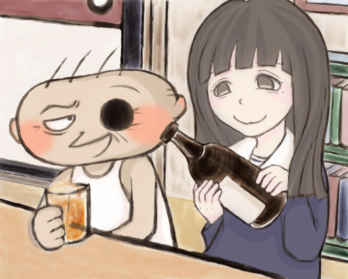 小島親子