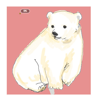 しろくまピンク