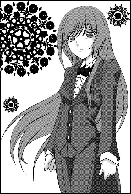 執事服の少女