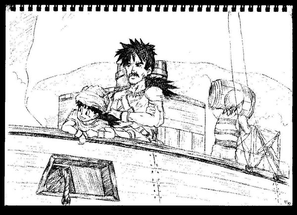 「航海」 ドラクエⅤイラスト