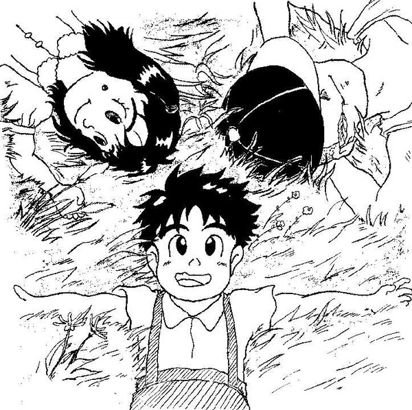 「日向ぼっこ」 ムンホイ