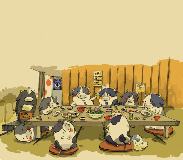 牛の忘年会