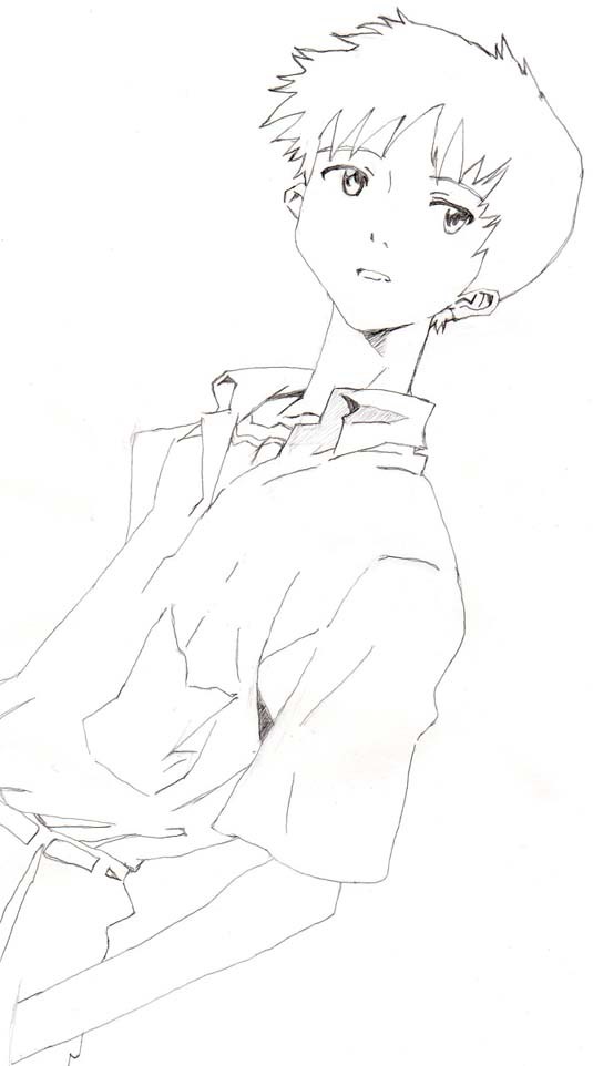 模写生活１日目