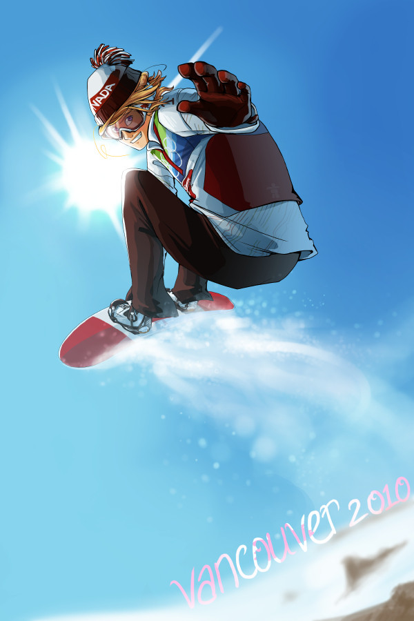 with glowing hearts