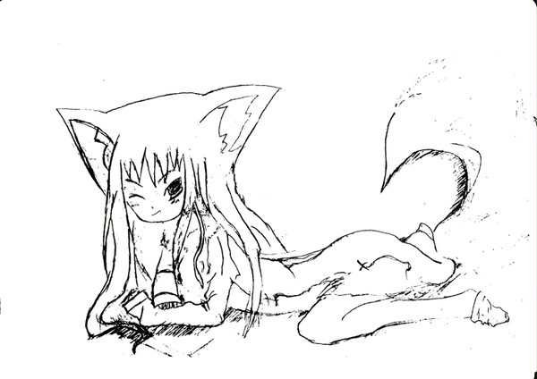 落書き狐さん・・・？