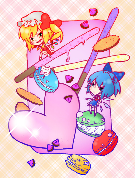 塗らせていただきました【Touhou　sweets】