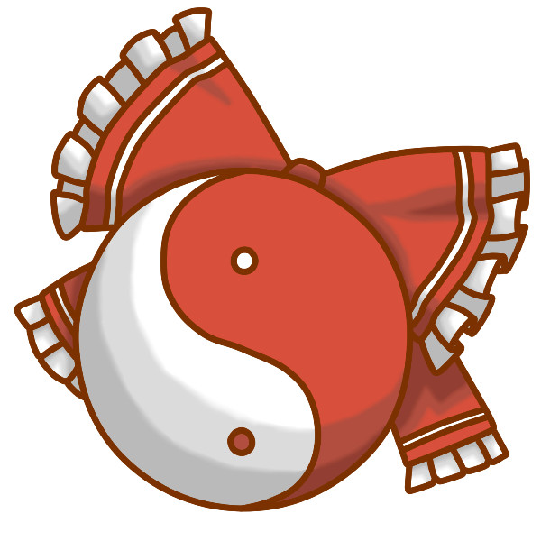 【人物を描かずに東方キャラ】博麗霊夢