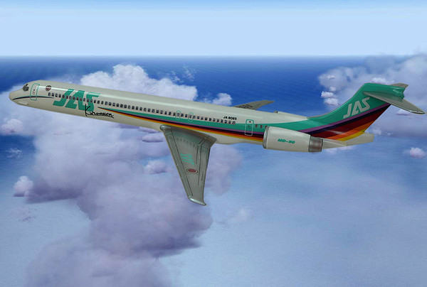 JAS MD-90 Flight