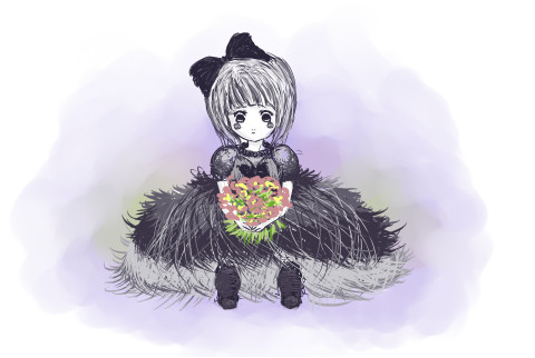 お花。