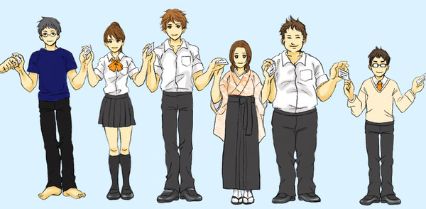 かるたリレー