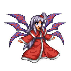 魔界の神、神綺様ドット絵