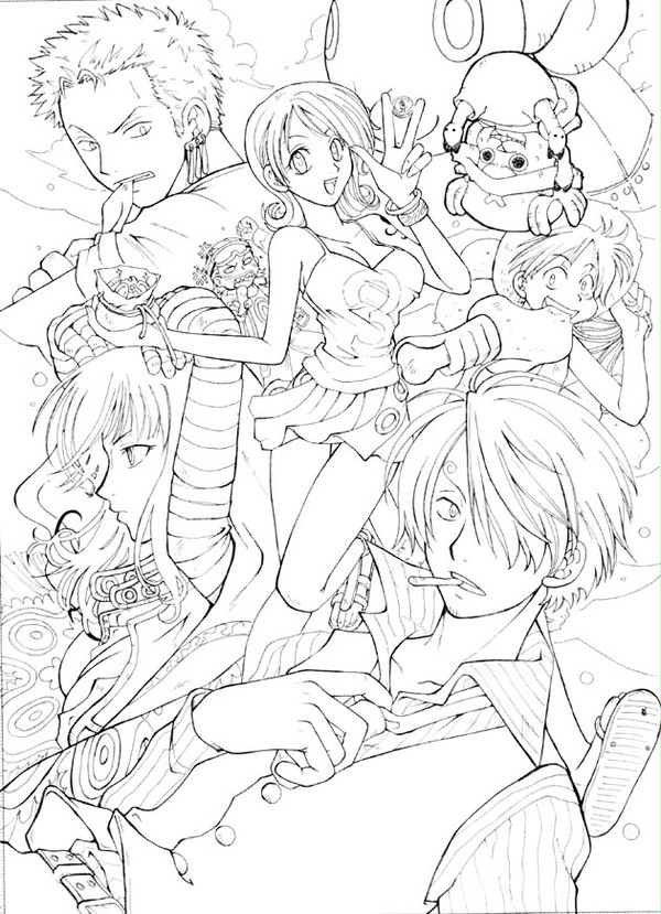 Ｗ７編あたりの線画