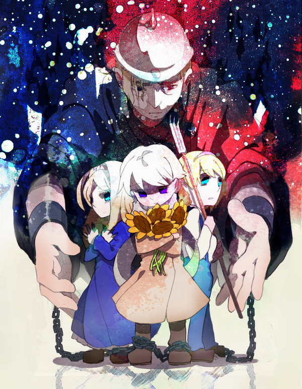 冬の子どもら