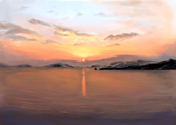 夕焼け